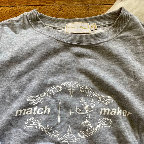 MINKPINK Beauty & the Beast Tunic Sweatshirt - Picture 2 of 4